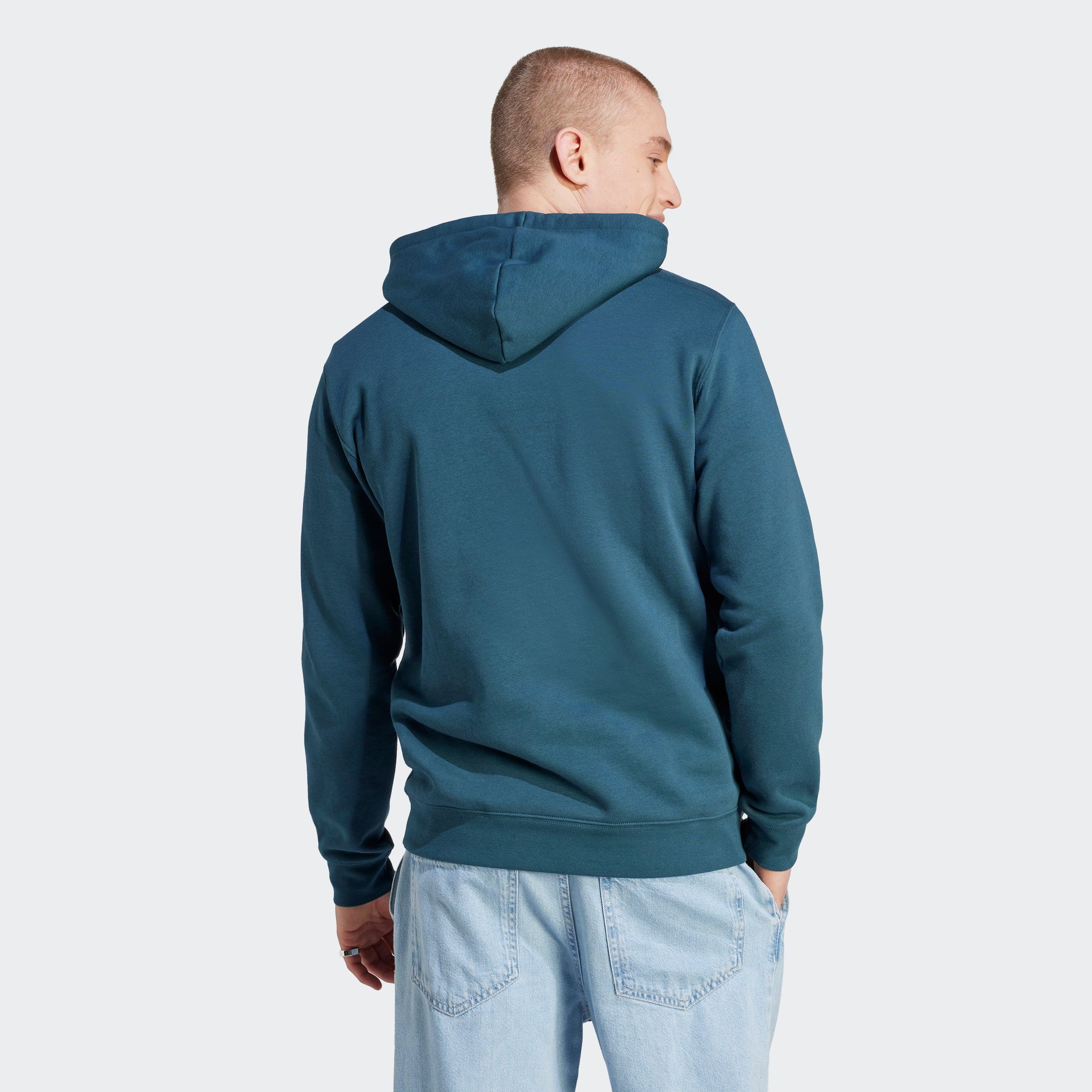 3-STRIPES Originals adidas Night Sweatshirt HOODY Arctic