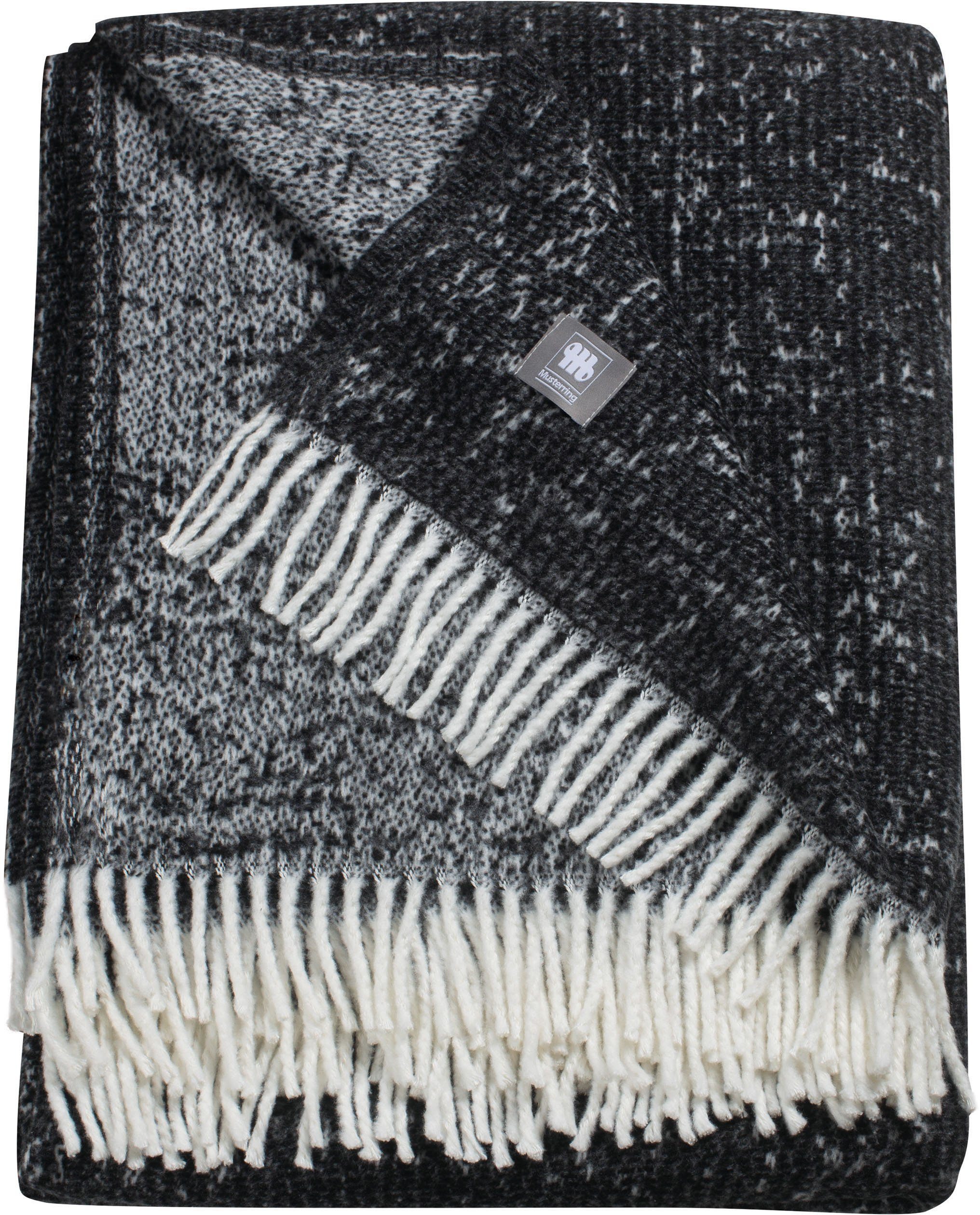 Wohndecke Ease, Musterring, aus kuschelig weicher Qualität, Kuscheldecke günstig online kaufen