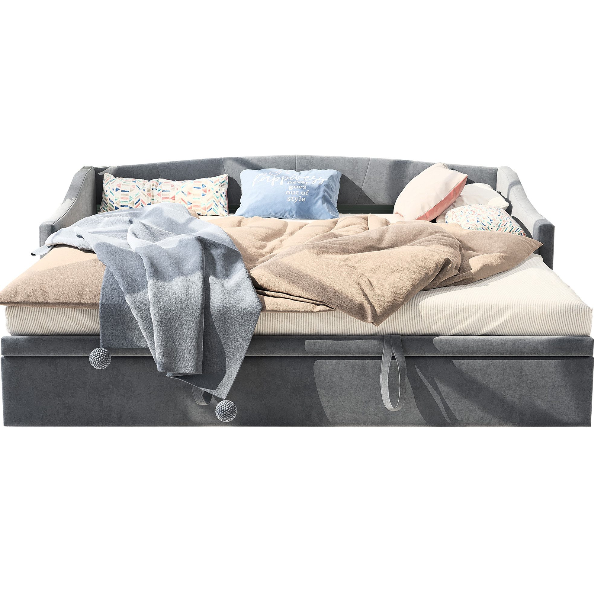 FUROKOY Schlafsofa Daybett Tagesbett Ausziehbett Polsterbett günstig online kaufen