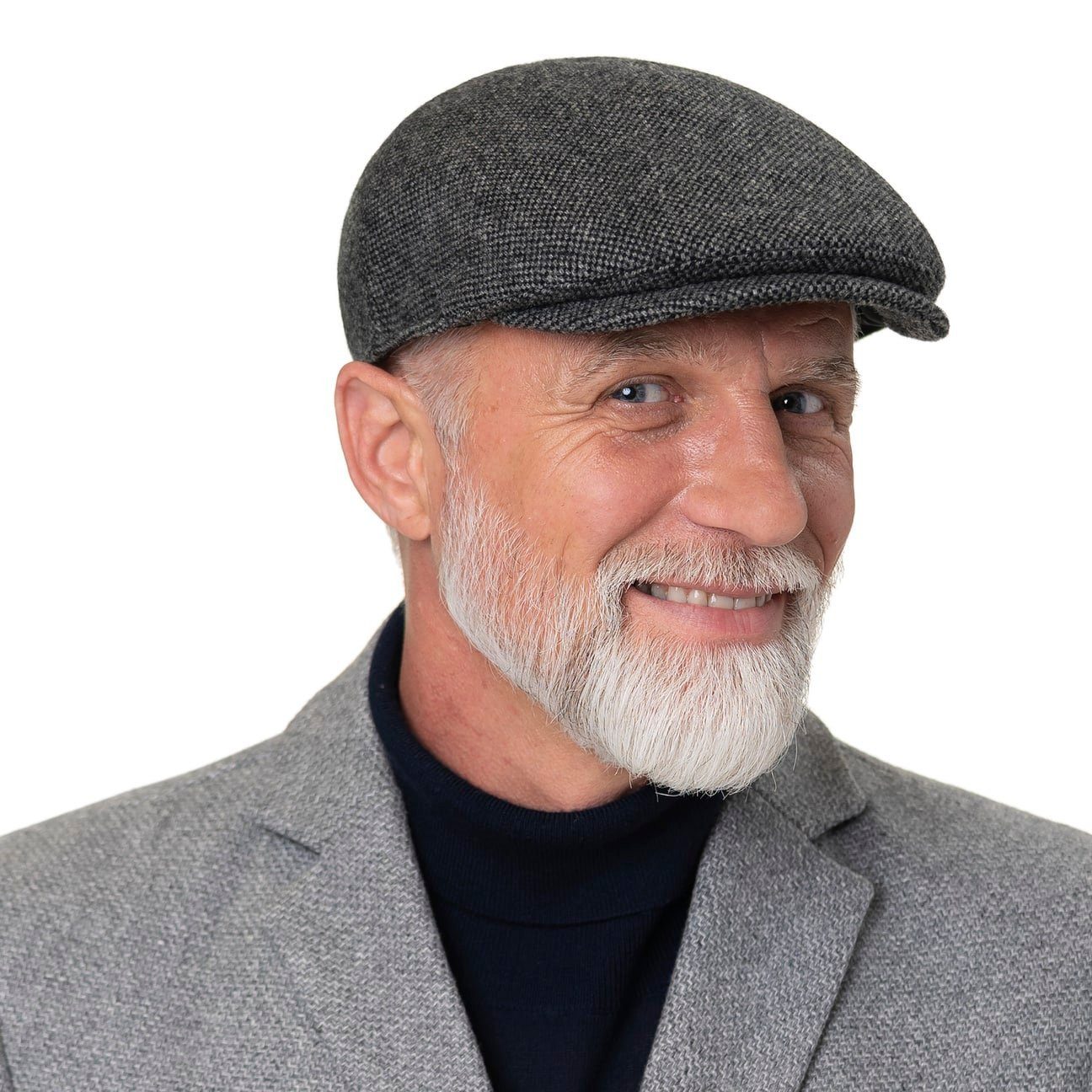 Mayser Flat Cap (1-St) Schirmmütze mit Schirm, Made in the EU