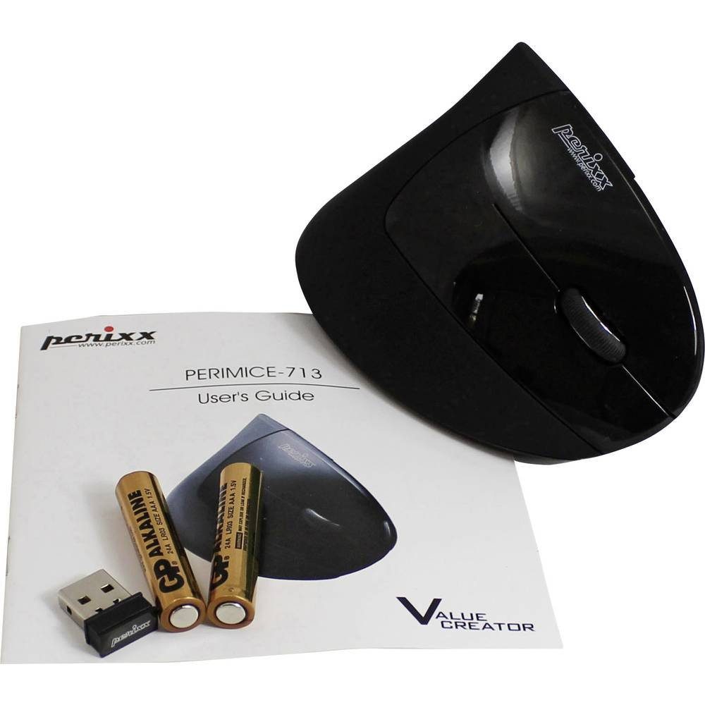Perixx Permice-713 Wireless Maus 11167 Mäuse (Ergonomisch)