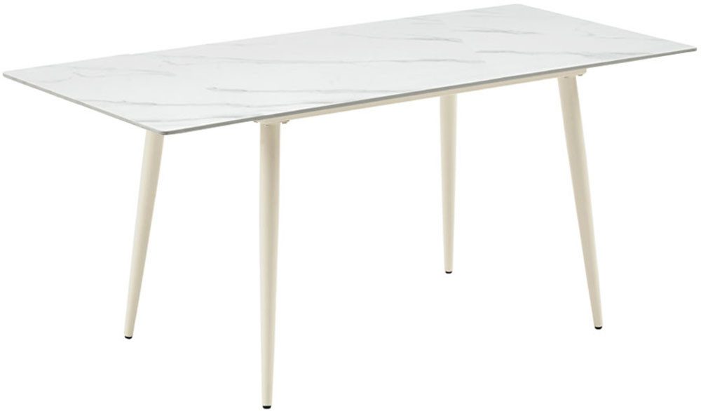 OTTO home Esstisch Rylee, mit kratzfester Sintersteinplatte und modernem Me günstig online kaufen