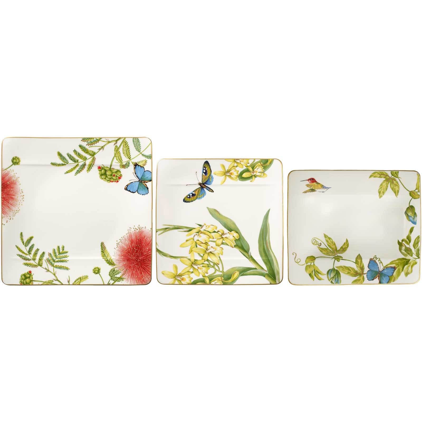 Villeroy & Boch Tafelservice Amazonia Tafelservice 18er Set (18-tlg), 6 Personen, Porzellan