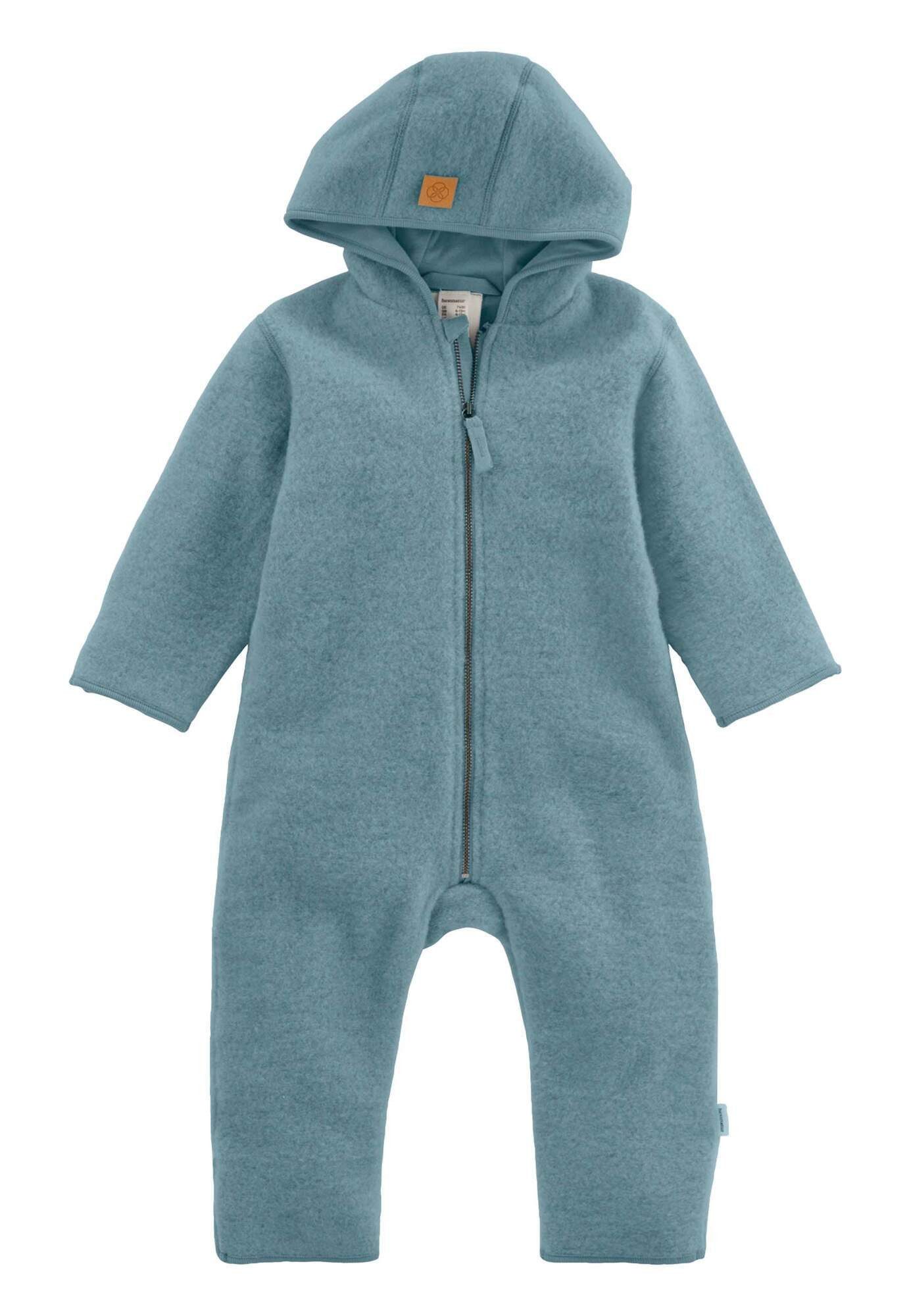 Hessnatur Overall Wollfleece aus reiner Bio-Merinowolle (1-tlg)
