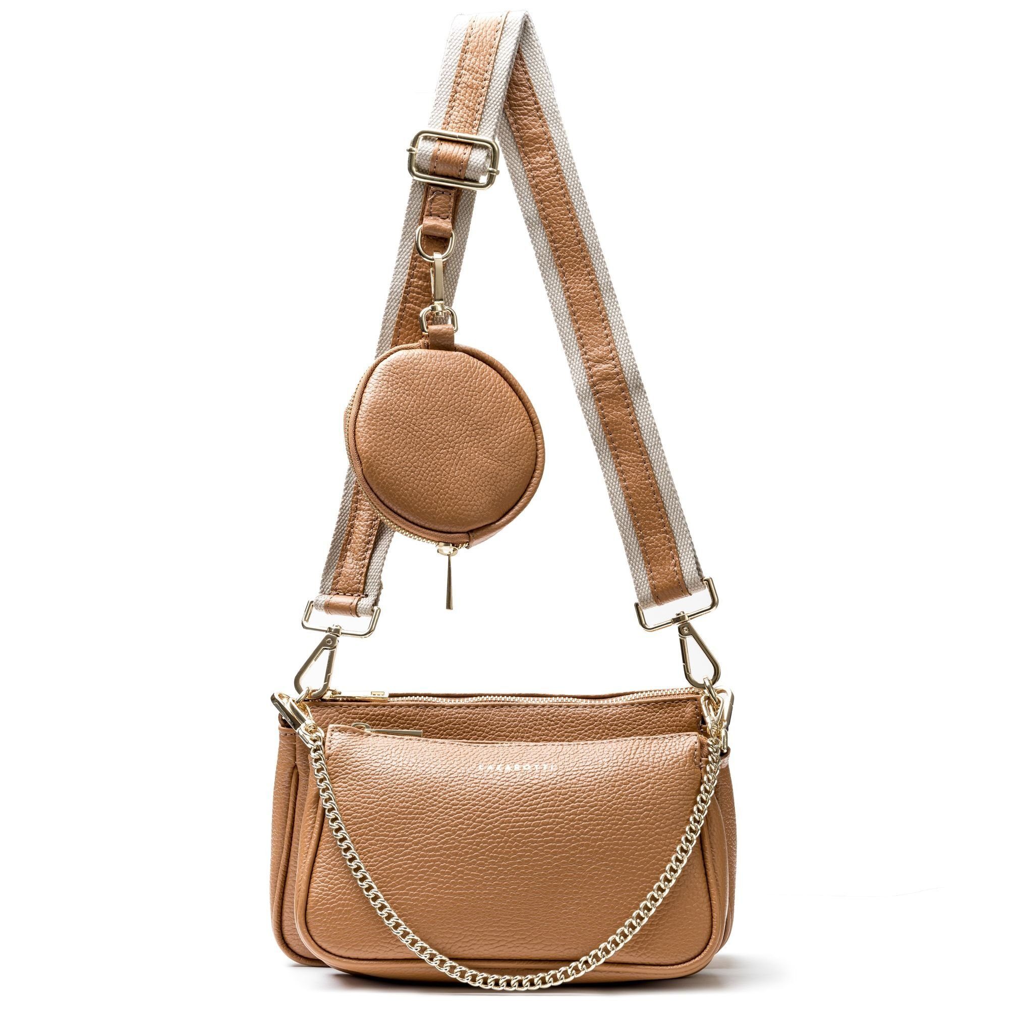 Lazarotti Umhängetasche Milano Leather, Leder günstig online kaufen