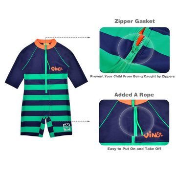SISIA Badeanzug »Kinderbadeanzug Uv-Schutz Einteiler Maritim Badeanzug Badehose Toddler Jungen Badebekleidung Einteiler«