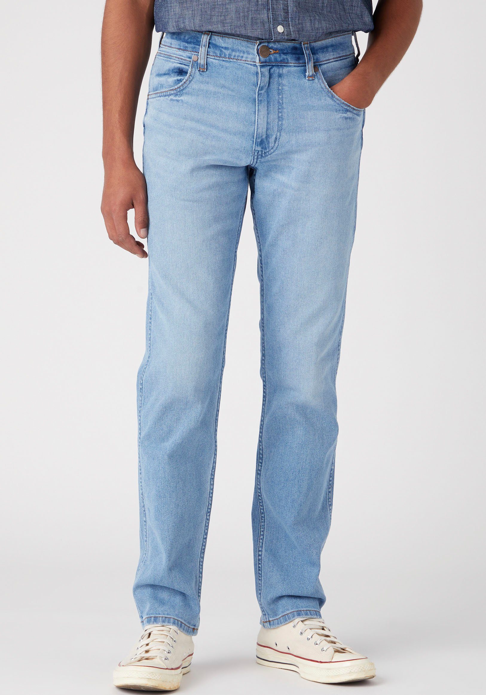 Regular Straight Stretch-Jeans the Wrangler Greensboro bronco Straight Regular