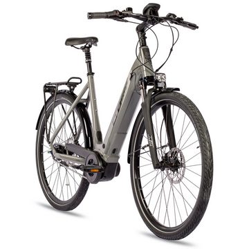 Airtracks E-Bike 28 Zoll Damen E-Bike LS City Fahrrad NOVA CITY BOSCH PERFORMANCE LINE, 5 Gang, Nabenschaltung, Mittelmotor, 625 Wh Akku, 5 GANG Shimano NEXUS INTER 50cm 55cm - Mod. 2024