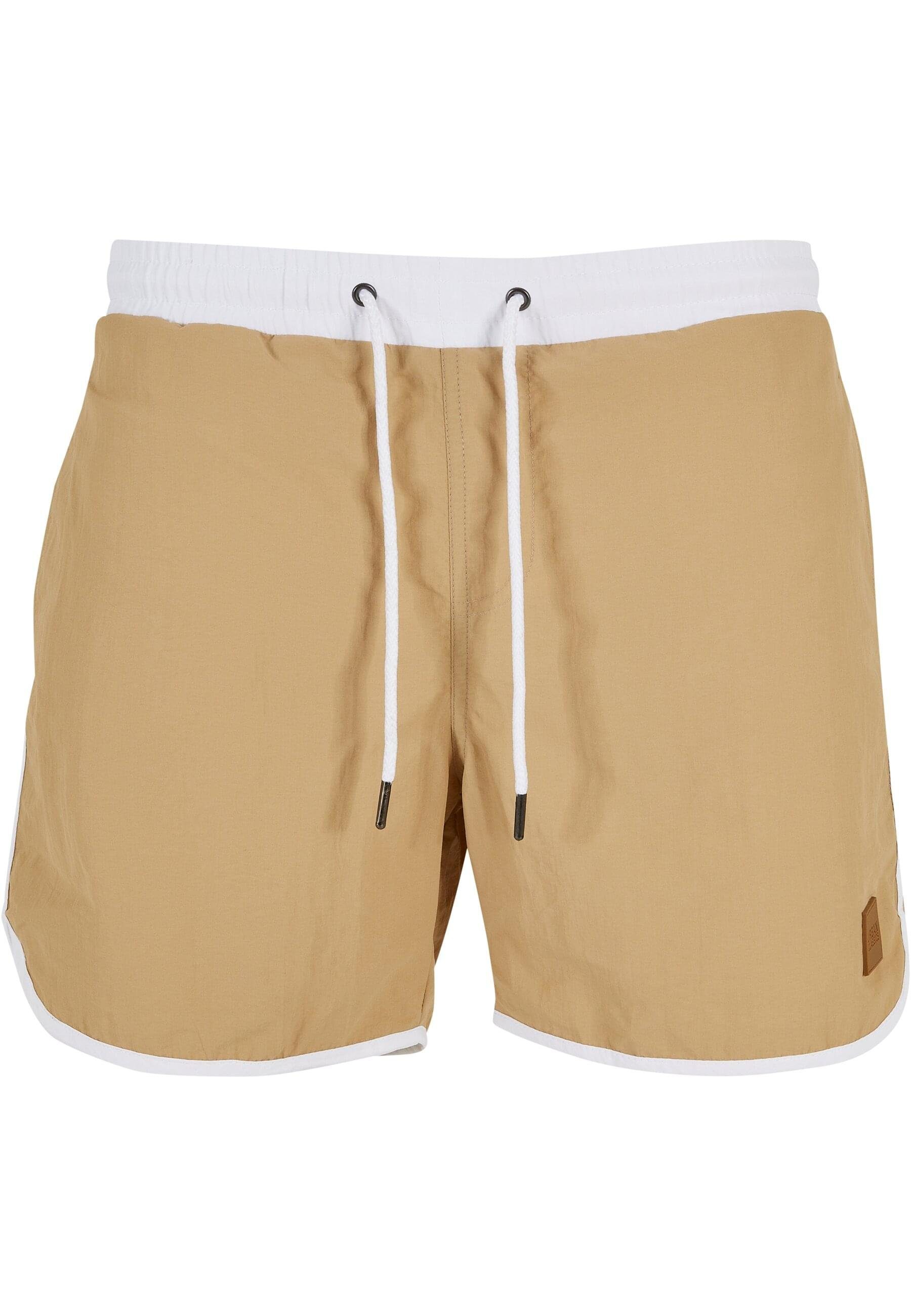 URBAN CLASSICS Badeshorts Urban Classics Herren Retro Swimshorts günstig online kaufen