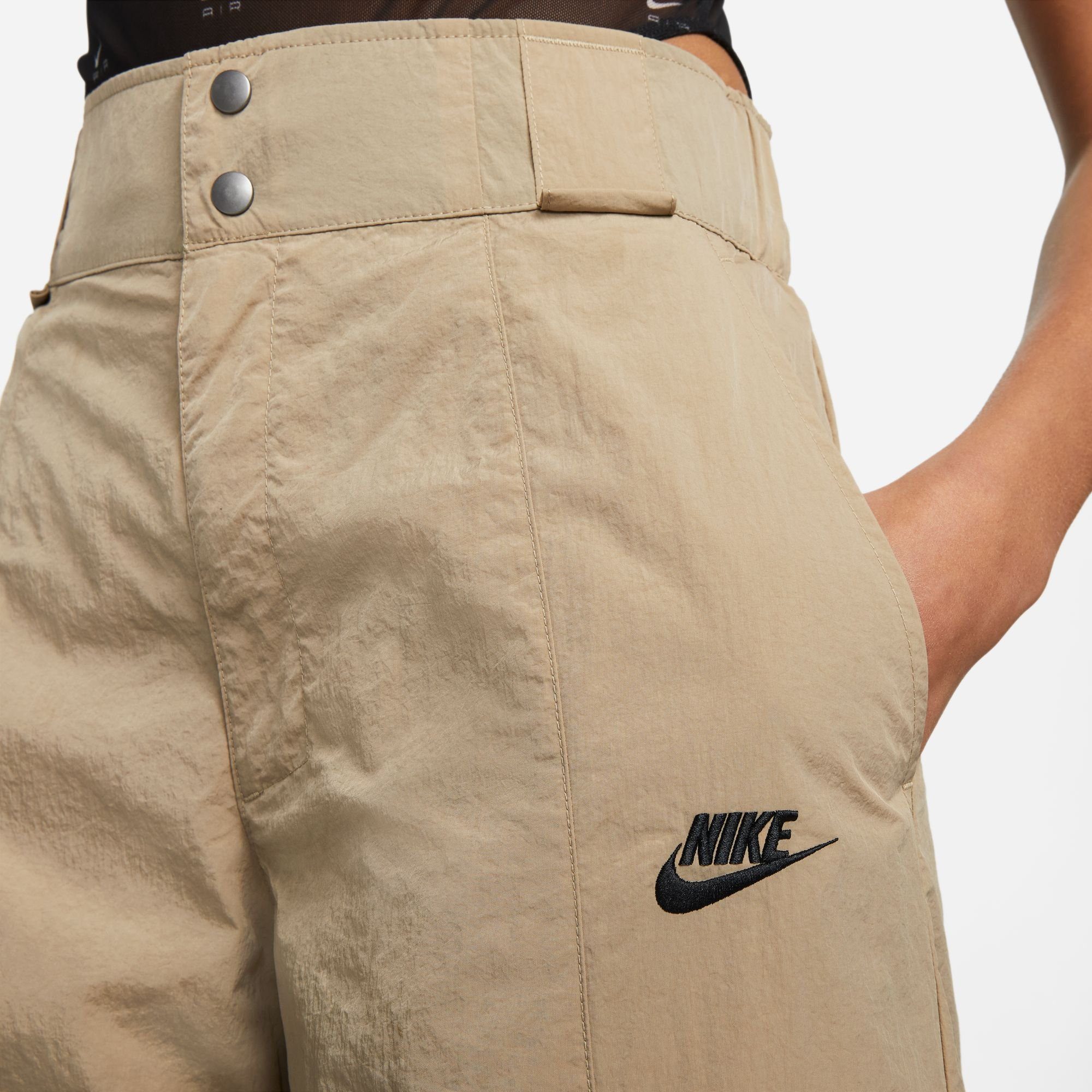 Nike Sportswear Jogginghose W NSW HR braun PANT WVN OS SW