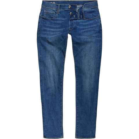 G-Star RAW Slim-fit-Jeans 3301 Slim mit leichten Used-Effekten