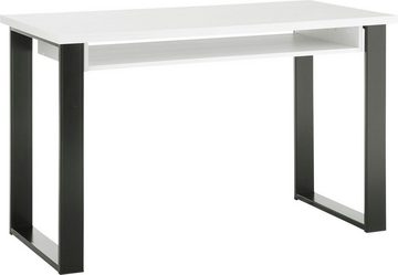 Home affaire Schreibtisch SHERWOOD, Computertisch im Industrie-Design, Breite 125 cm