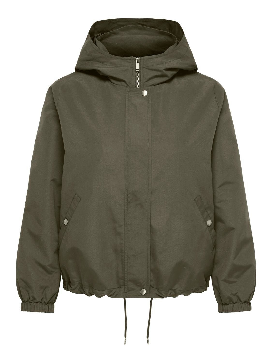 ONLY Parka ONLMONIC SPRING HOOD JACKET OTW ZL Materialmix, mit Kapuze