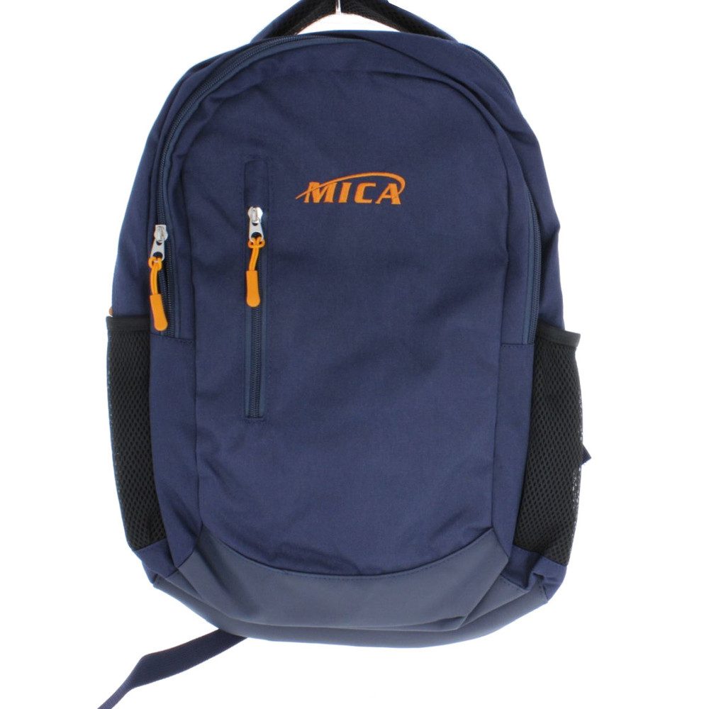 MICA Schulrucksack Rucksack dunkelblau - aus Textil - ca. 31 x 46 x 15 cm
