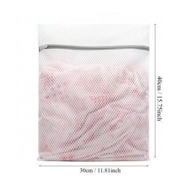 Lubgitsr Wäschenetz 3 Stk. Wäschesäcke,für Unterwäsche, Dessous und Babykleidung,30cm*40cm,(3-St)