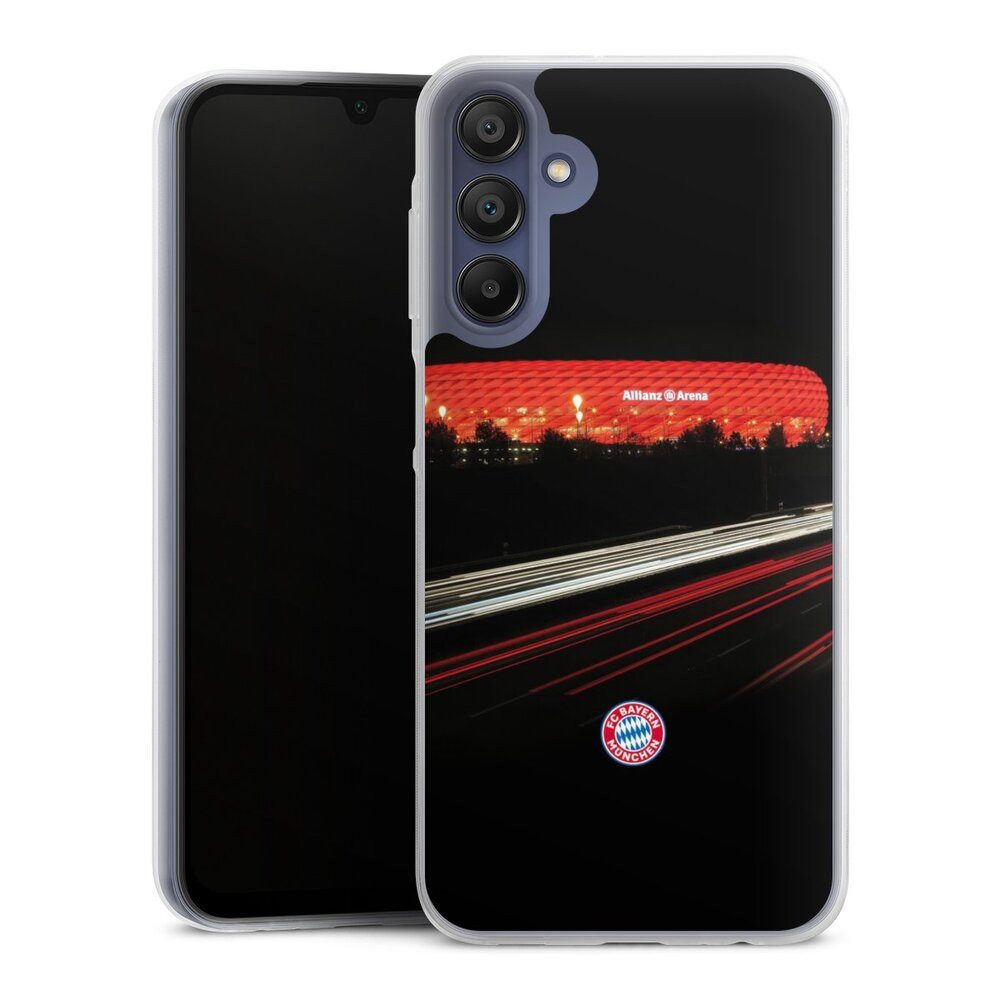 DeinDesign Handyhülle FC Bayern München FCB Stadion FC Bayern München Allianz Arena, Samsung Galaxy A15 5G Slim Case Silikon Hülle Ultra Dünn Schutzhülle