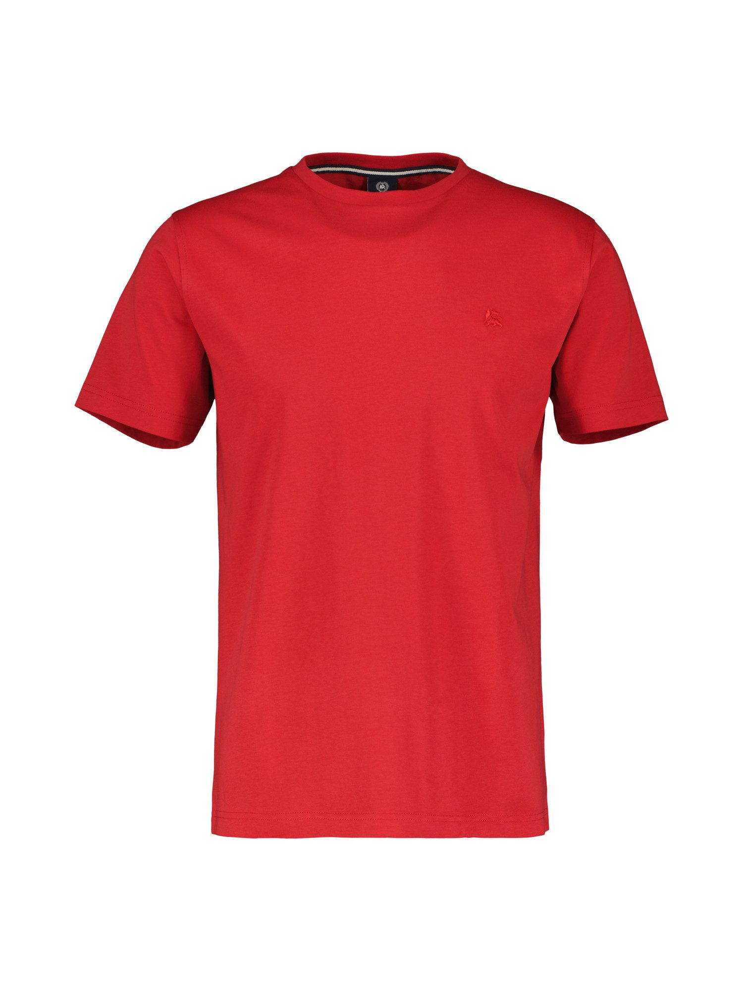LERROS T-Shirt LERROS Basic T-Shirt mit Logostitch, unifarben günstig online kaufen