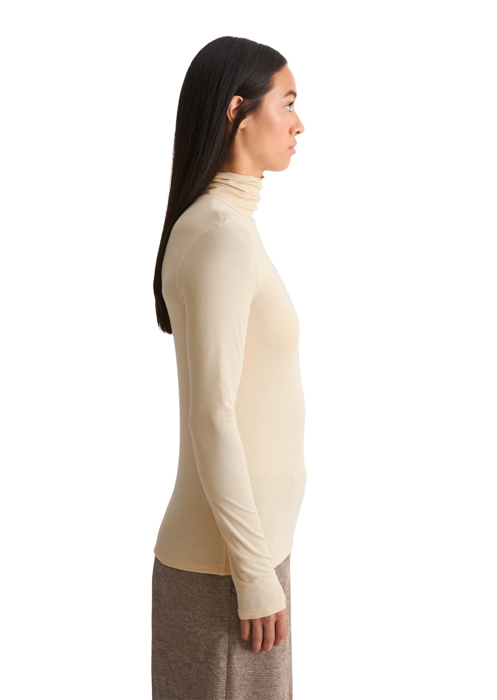 Marc O'Polo Langarmshirt aus TENCEL™ Modal-Stretch – Bild 2 von 5