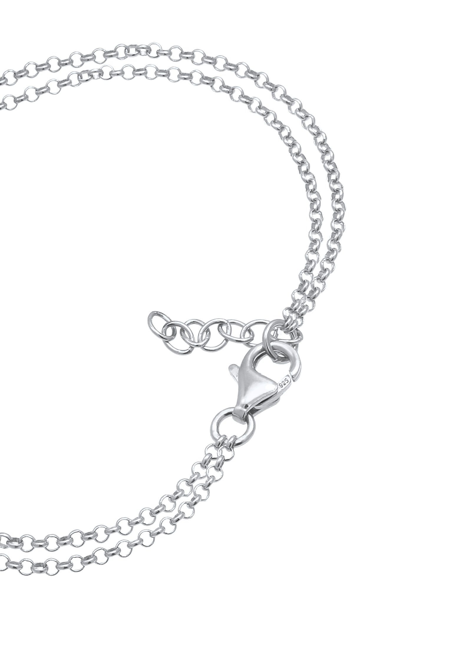 Elli Armband Kreis Trend Verbundenheit Kreis Silber, Sterling 925