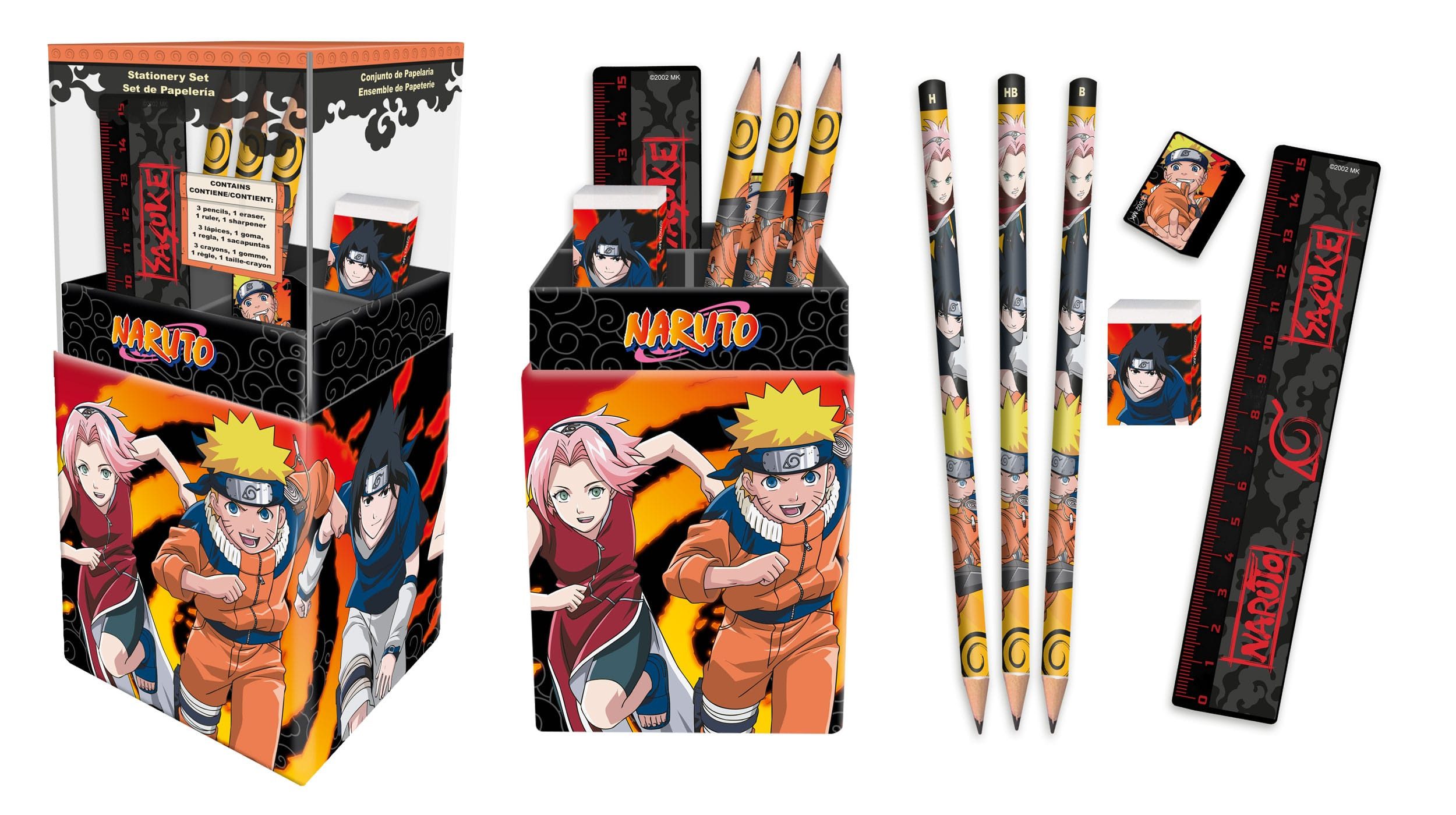 Joy Toy Bleistift Naruto Schreibwaren-Set, (1-tlg)