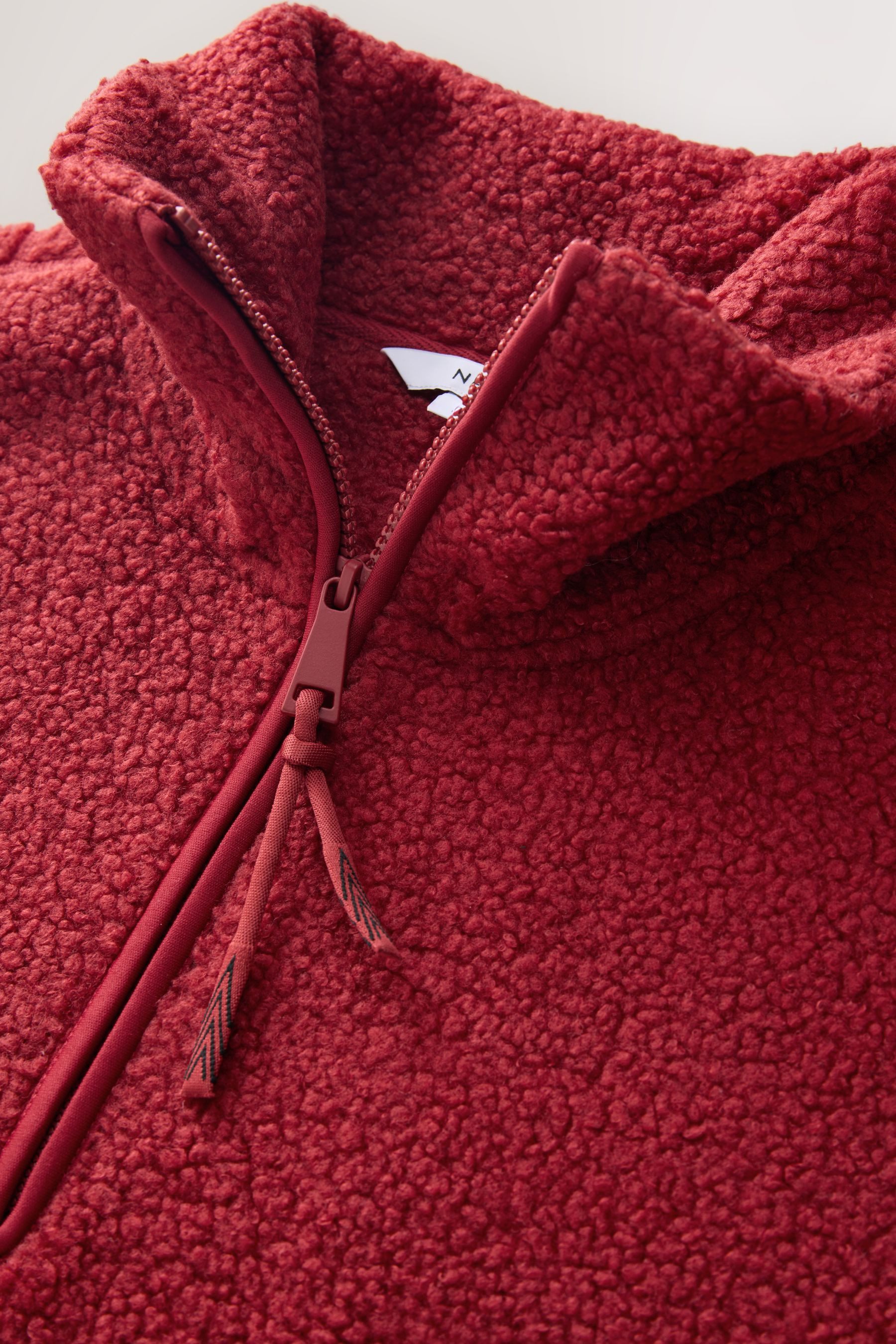 Next Fleecejacke Teddy-Borgoberteil mit 1/4-Reißverschluss (1-St) günstig online kaufen