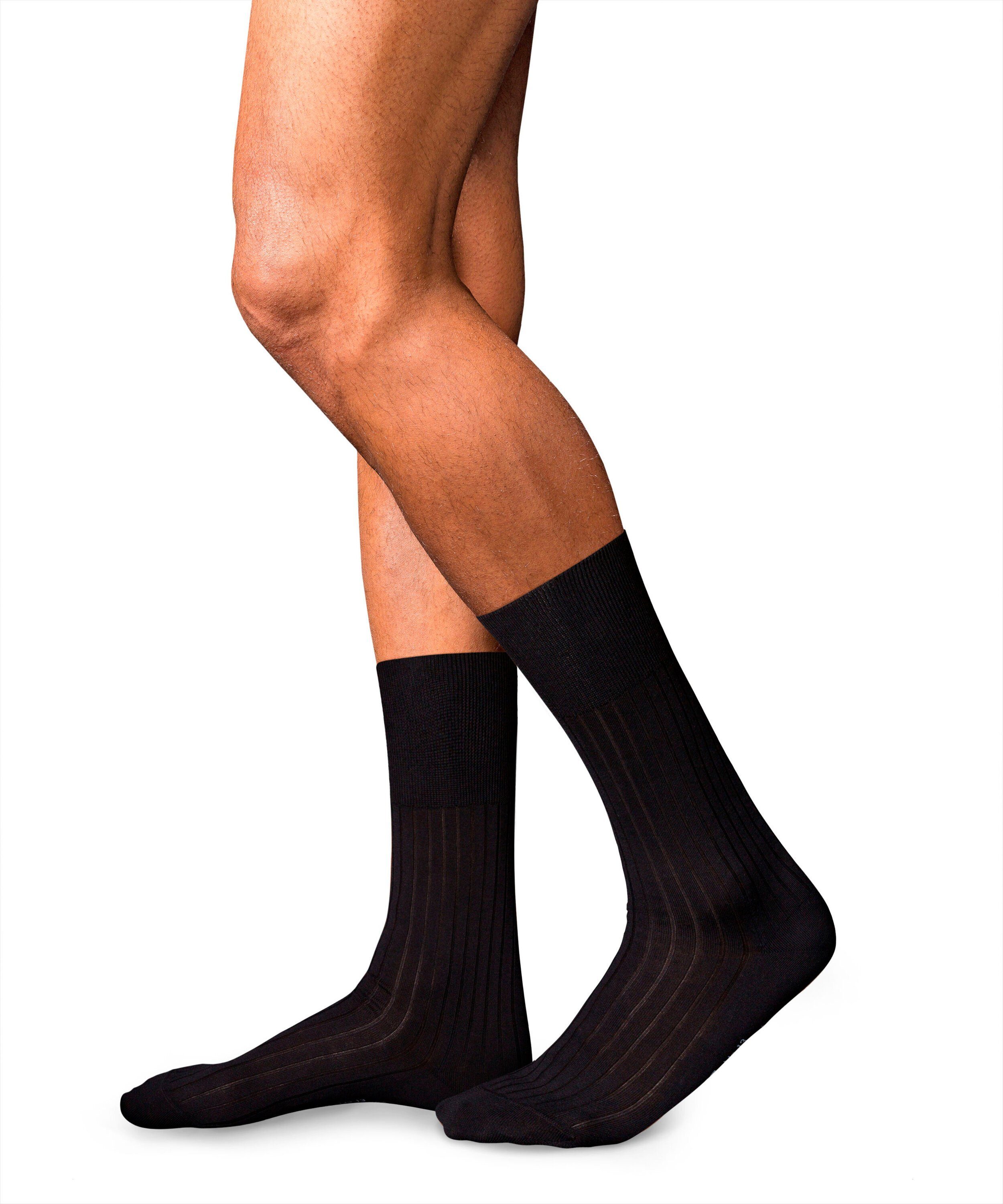 No. Piuma (3000) Finest Cotton black Socken FALKE (1-Paar) 13