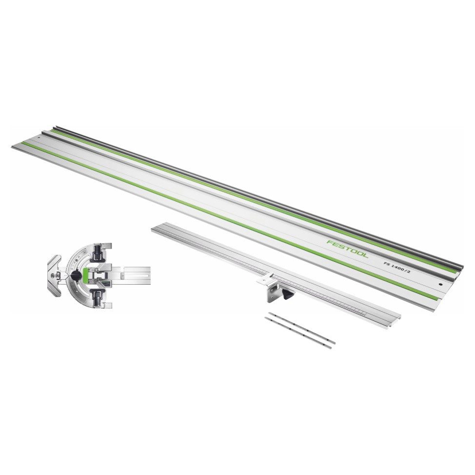 FESTOOL Elektrohobel FS-WA Winkelanschlag für Führungsschiene FS/2 60º Schnitt + FS 1400/2