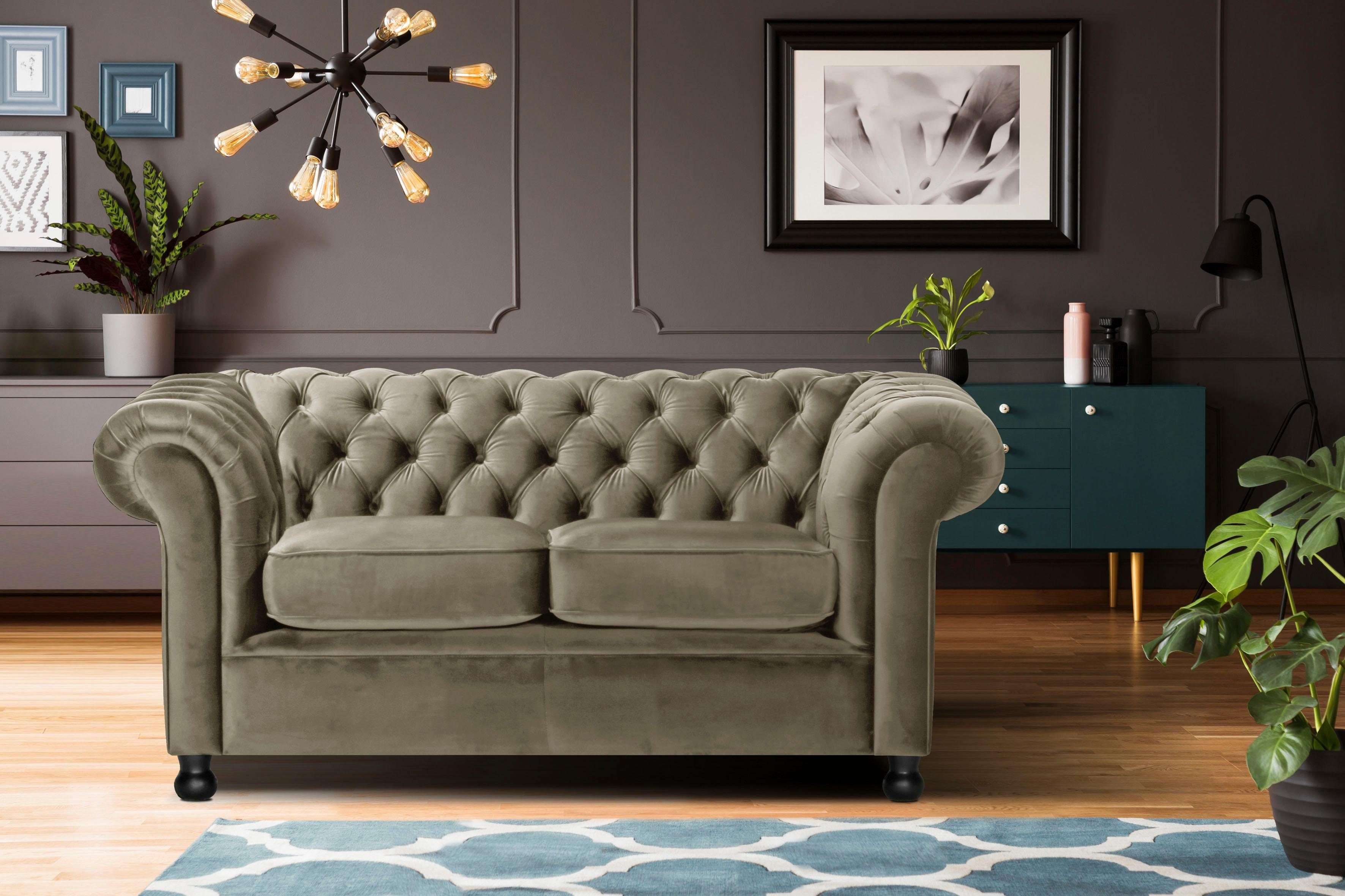 Chesterfield-Sofa Chesterfield Home 2-Sitzer