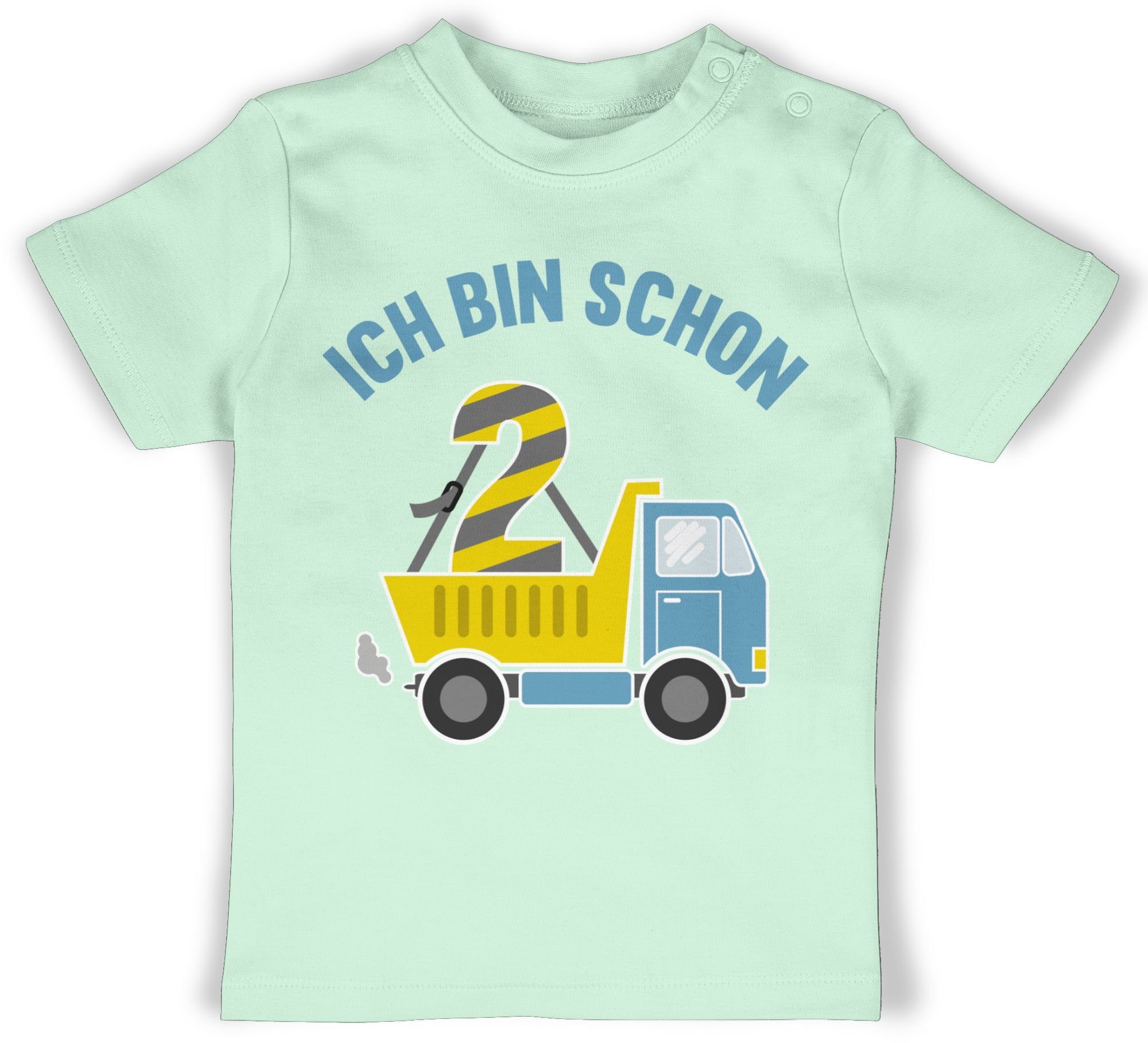 T-Shirt Ich bin schon zwei LKW