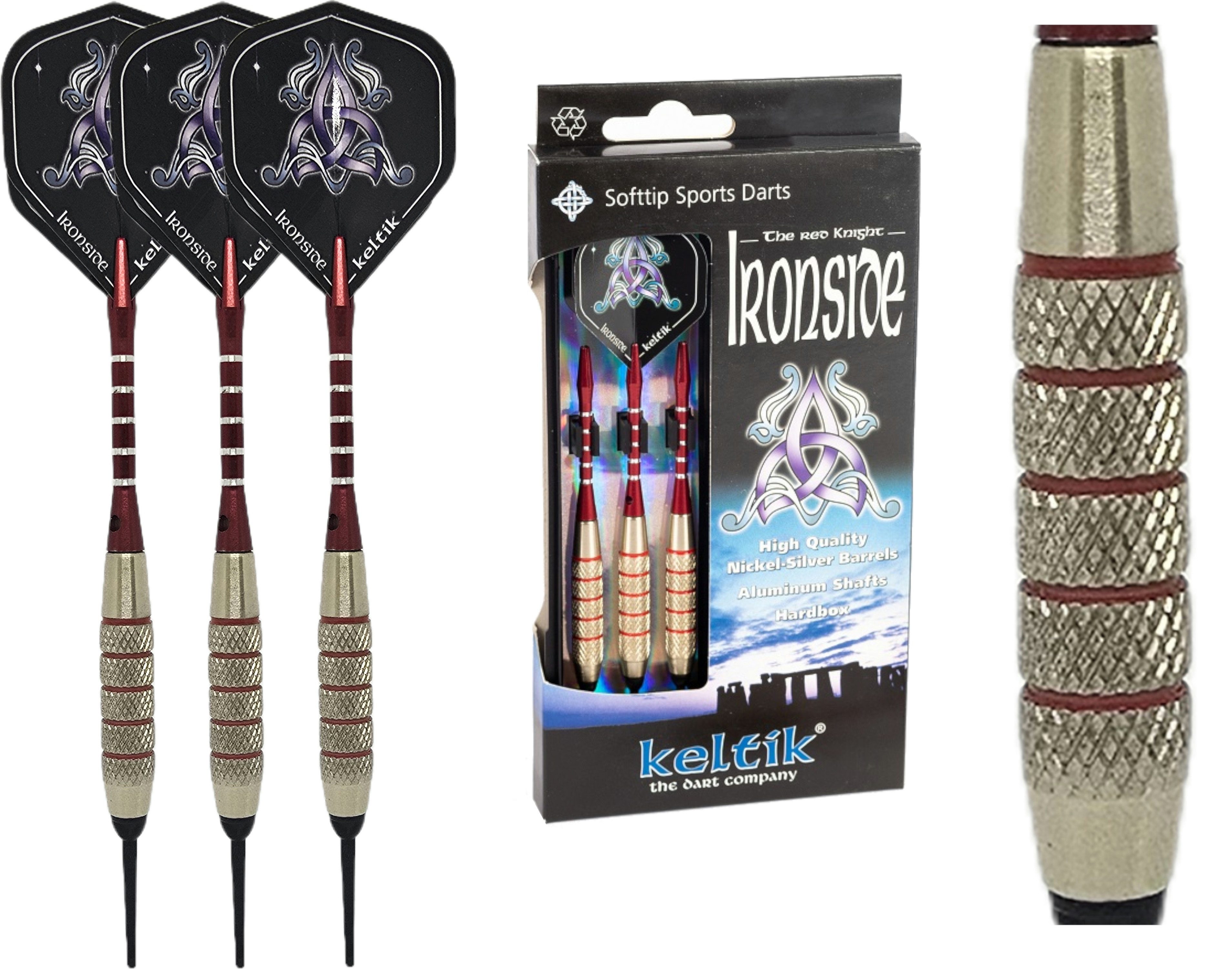Softdarts Softdart Soft Dart Pfeile Keltik Ironside in 14g, 16g + 18g