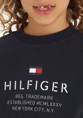 Tommy Hilfiger Sweatshirt TH LOGO SWEATSHIRT mit Logoschriftzug