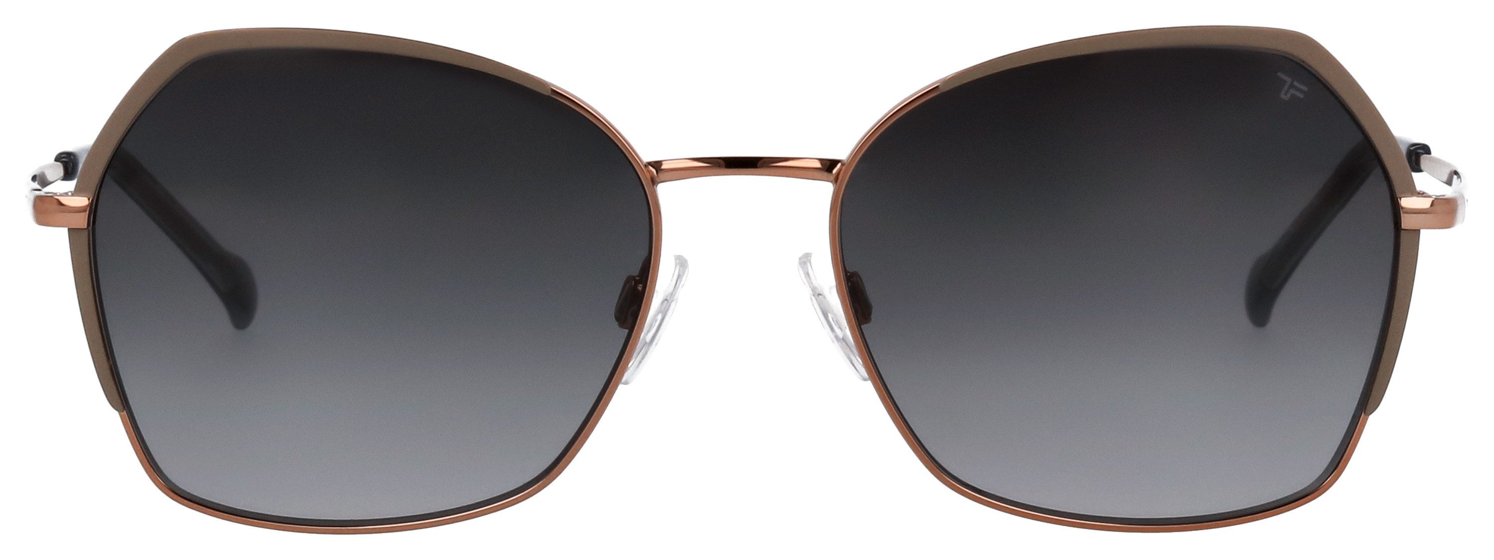 TITANflex Sonnenbrille 826703 Form Feminin, Titanflex Logo auf Glas und Bügel, Polyamid UV 400