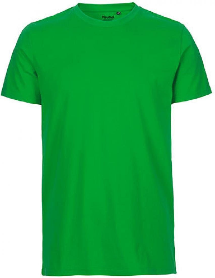 Neutral Rundhalsshirt Mens Fitted T-Shirt +GOTS-zertifiziert