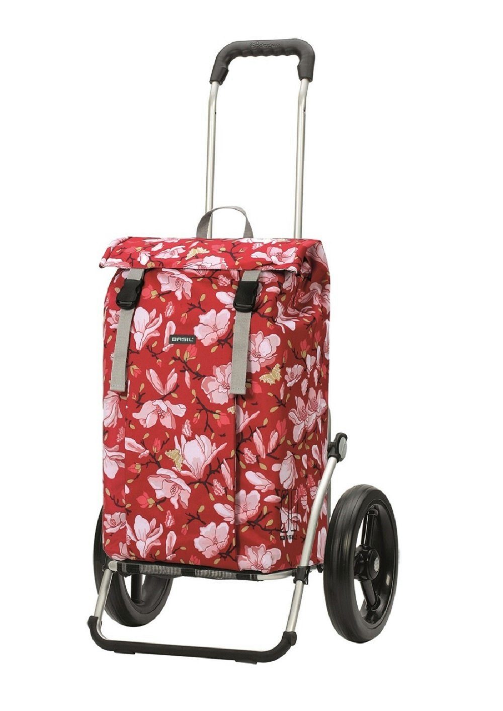 Andersen Einkaufstrolley Royal Shopper Mit Tasche Basil Magnolia In Grau Rosa Rot Oder Blau 