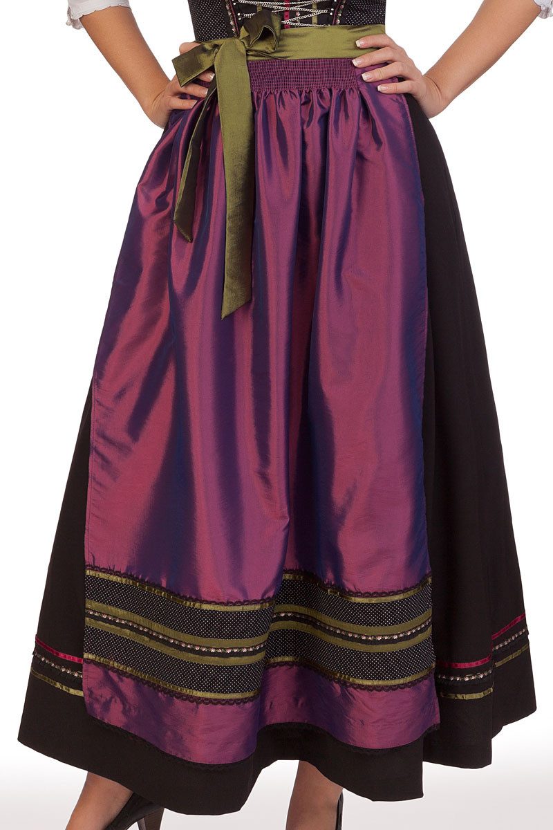Spieth & Wensky Dirndl Dirndl lang 2tlg. - WILLA - beere