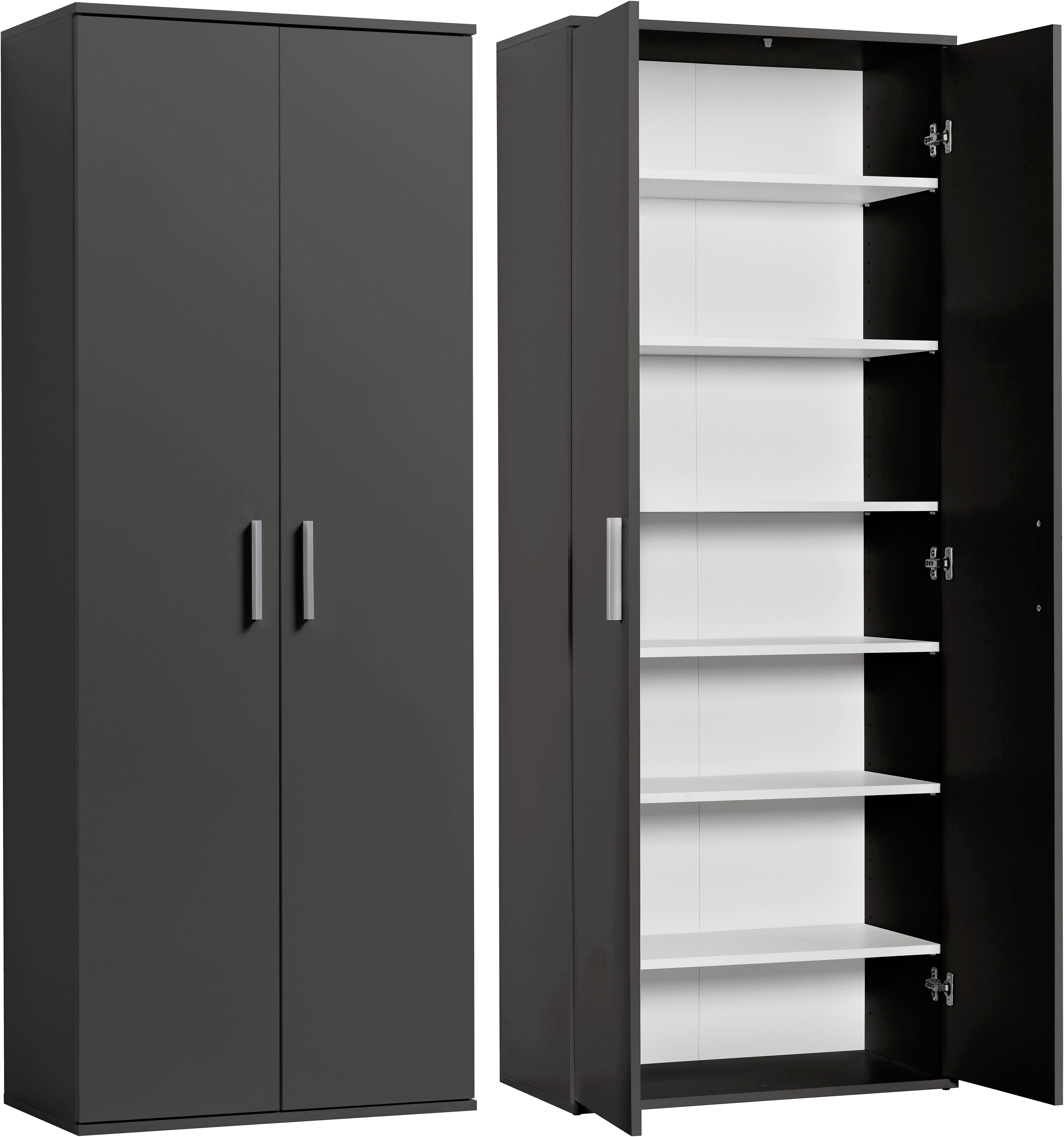 Procontour Mehrzweckschrank Haushaltsschrank Clara BESTSELLER! (OTTOs Choice) Höhe 167cm mit variabel verstellbaren Einlegeböden