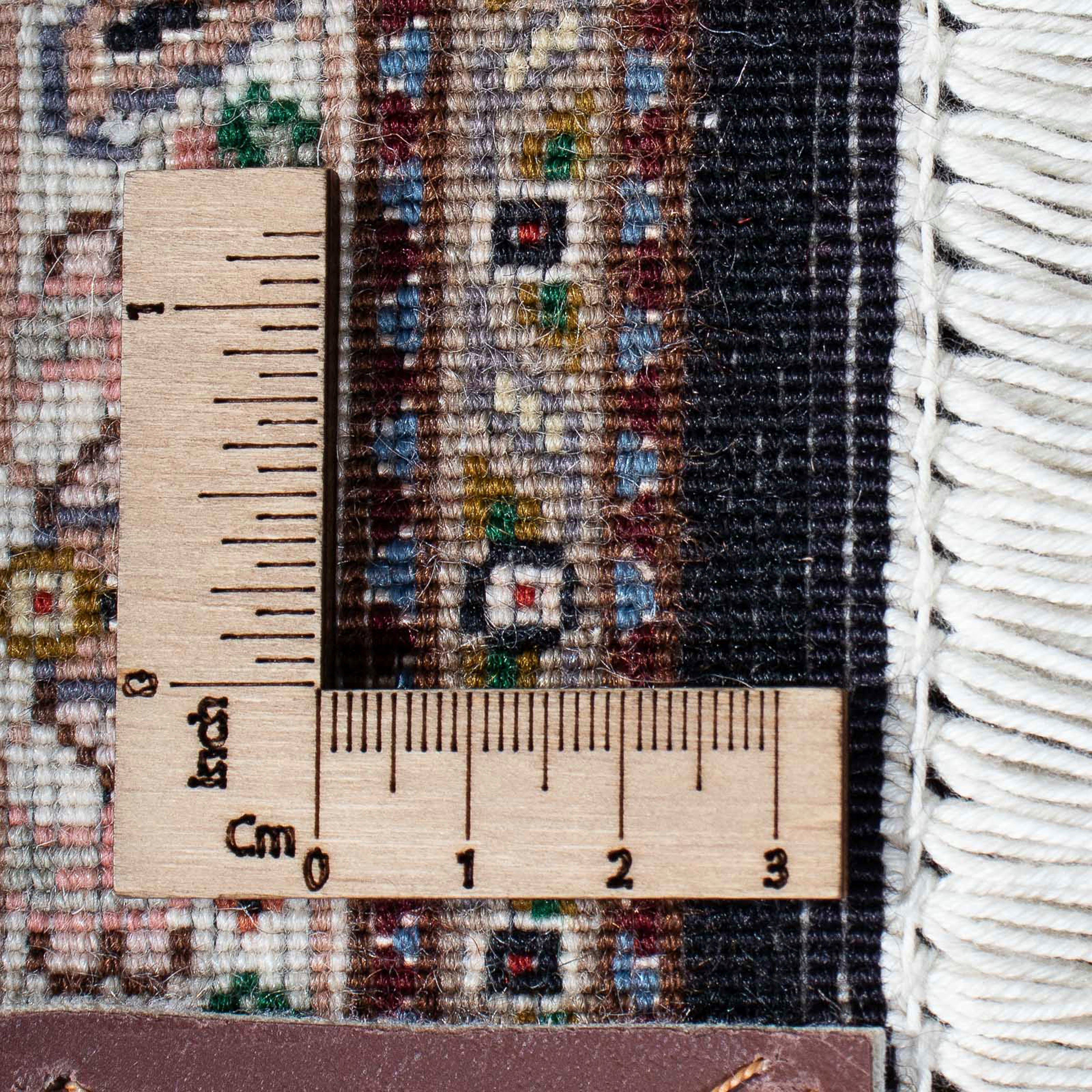 Orientteppich Perser - Einzelstück mit - mm, hellbraun, cm Royal Wohnzimmer, Höhe: - - Zertifikat Täbriz 208 x 7 150 morgenland, Handgeknüpft, rechteckig