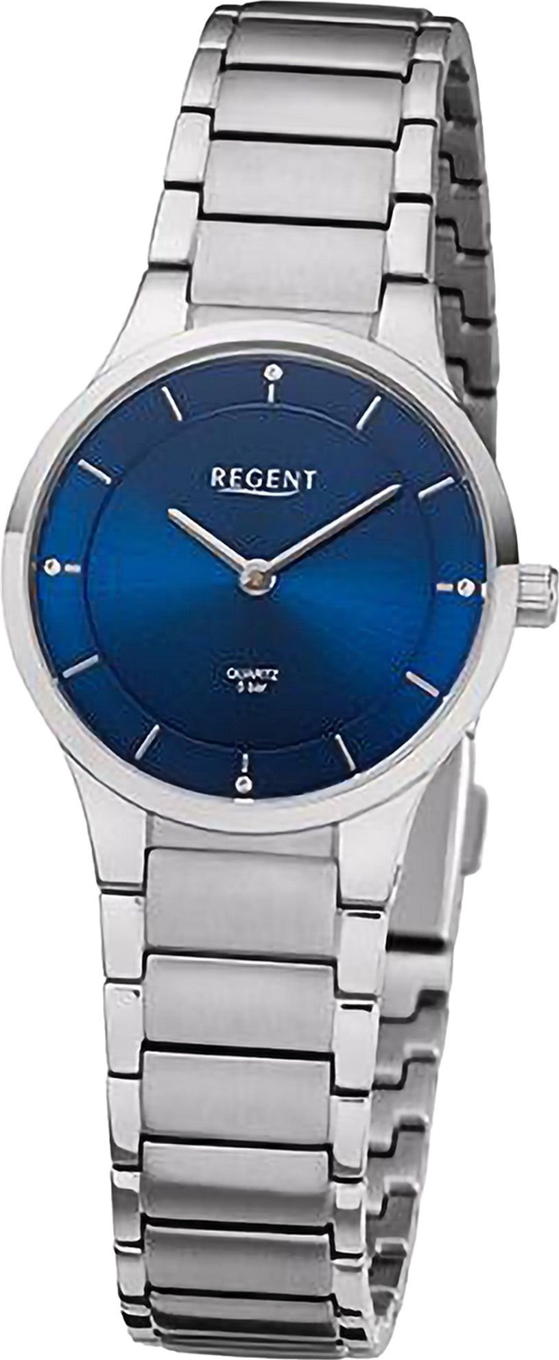 Quarzuhr Regent Damen Armbanduhr Analog