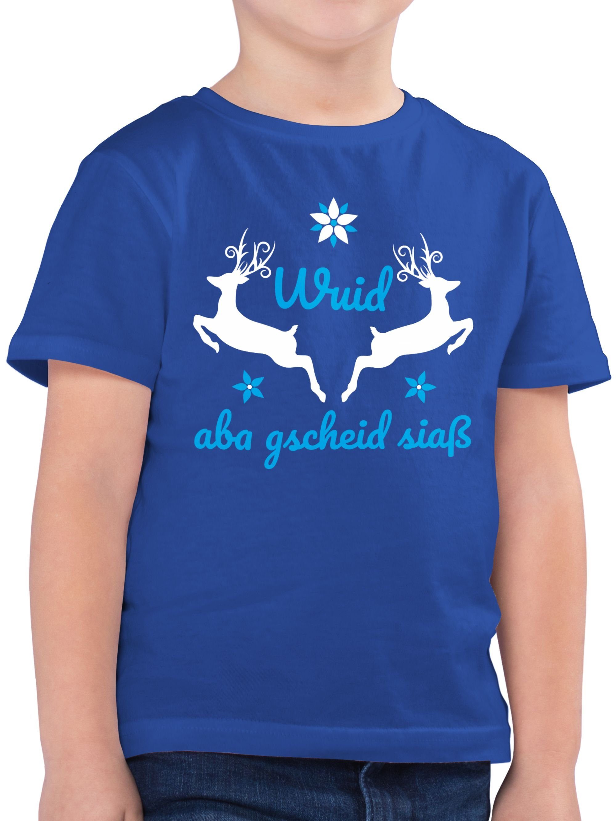 T-Shirt Wuid aba gscheid siaß