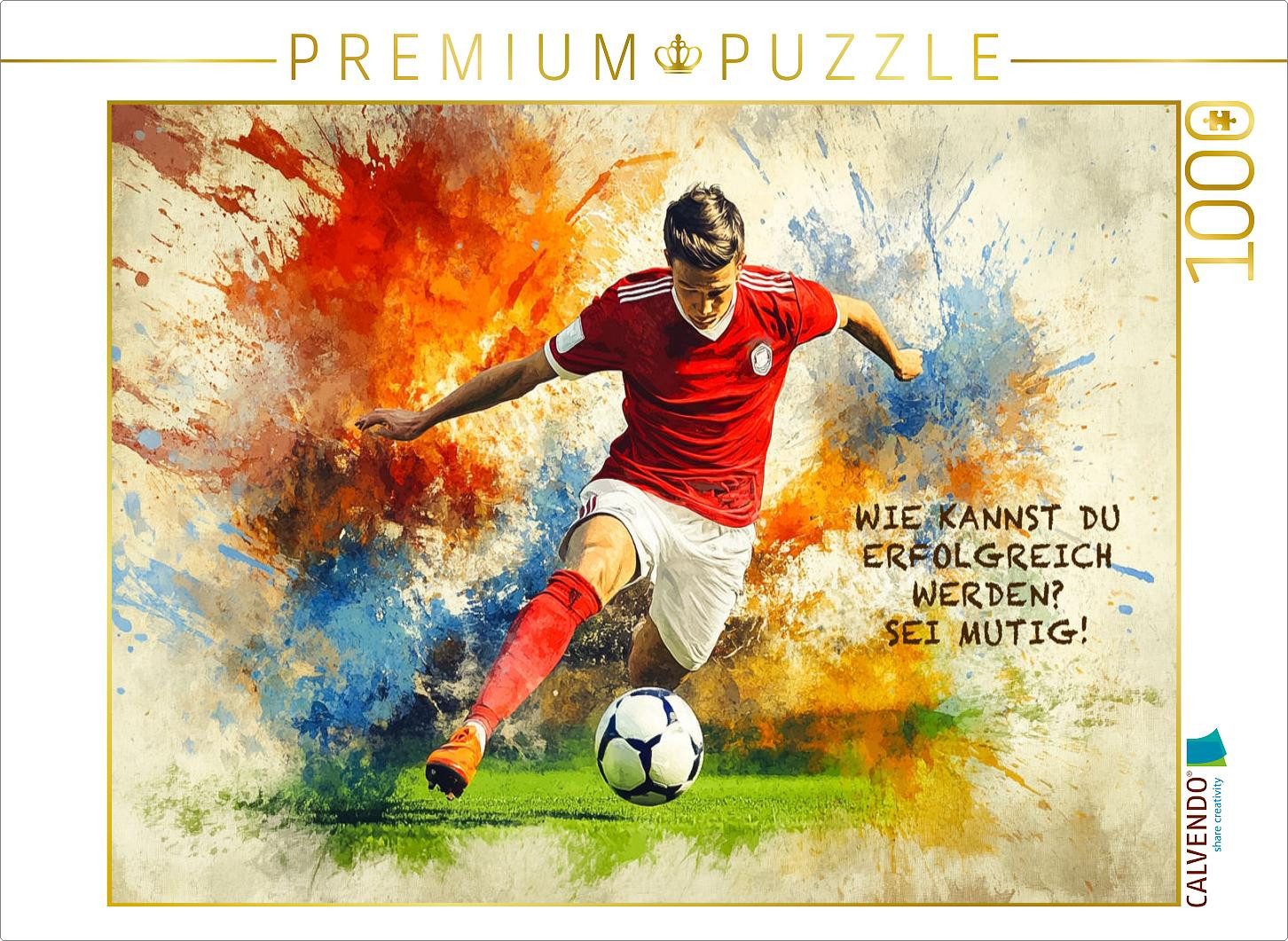 CALVENDO Puzzle CALVENDO Puzzle Ein Motiv aus dem Kalender Fußball und Moti günstig online kaufen