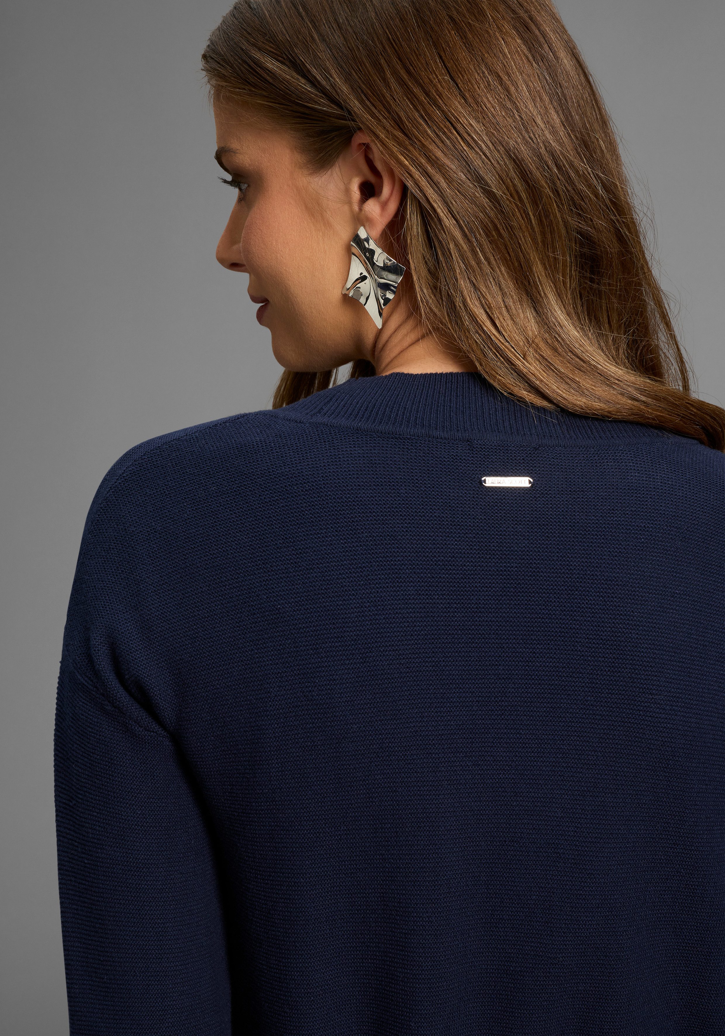 Laura Scott Strickjacke leichte Übergangsjacke mit Taschen