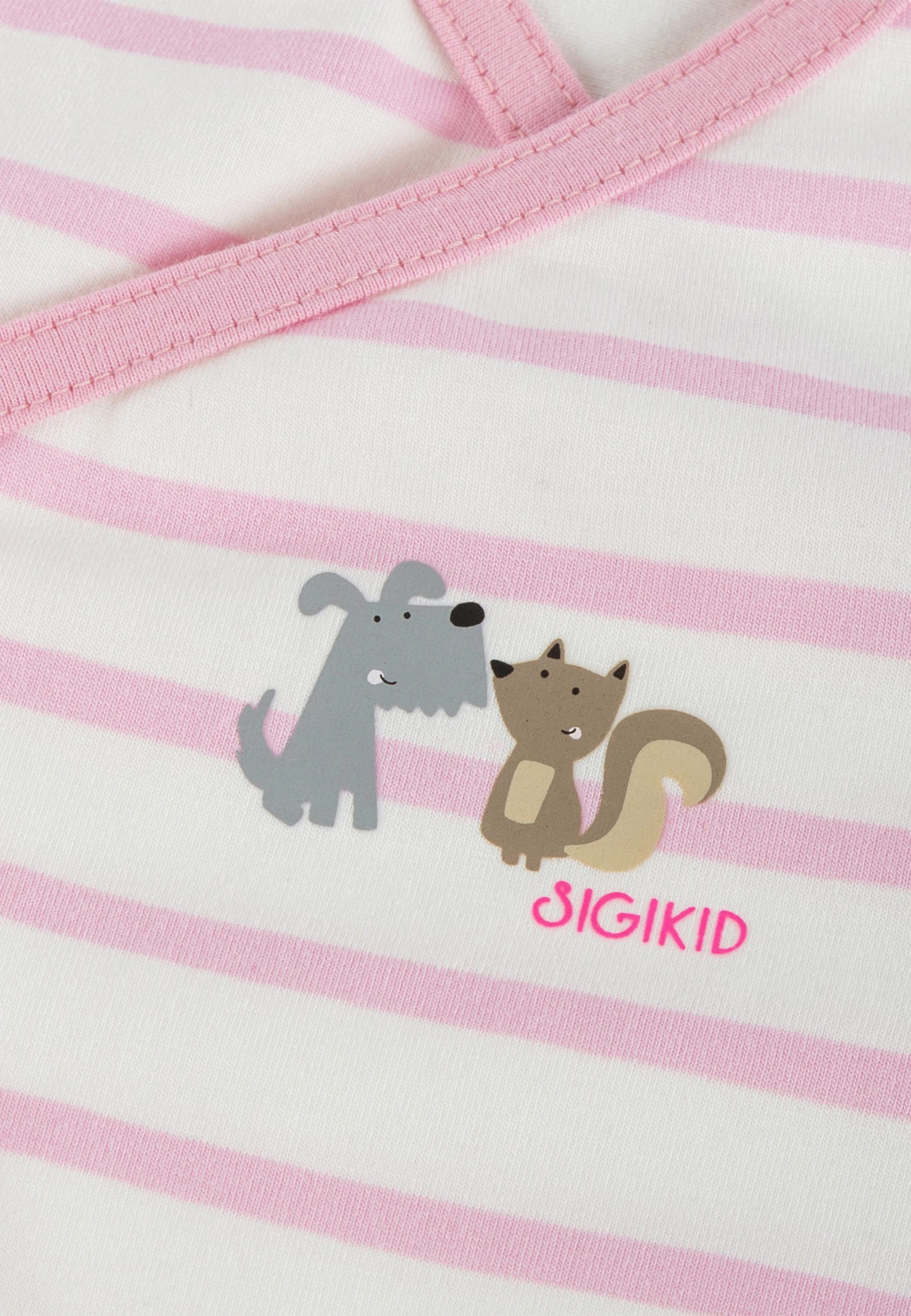 Sigikid Kurzarmwickelbody Wickel-Body, kurzarm für Babys Mädchen (1-tlg)