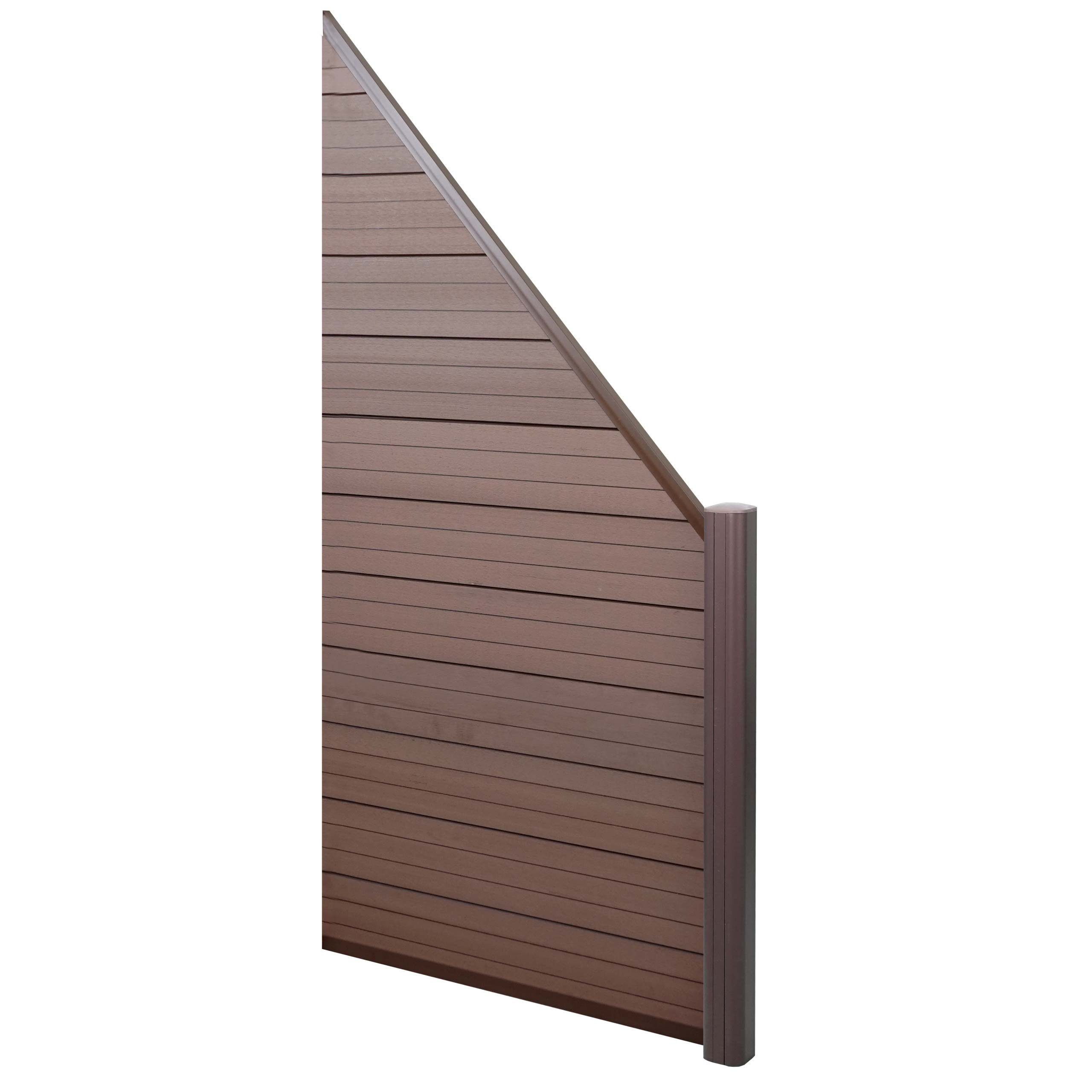 MCW Sichtschutzelement Savoie-3-2-E, Witterungs- und UV-Beständig, Form- und farbstabil, ohne Öle und Lacke