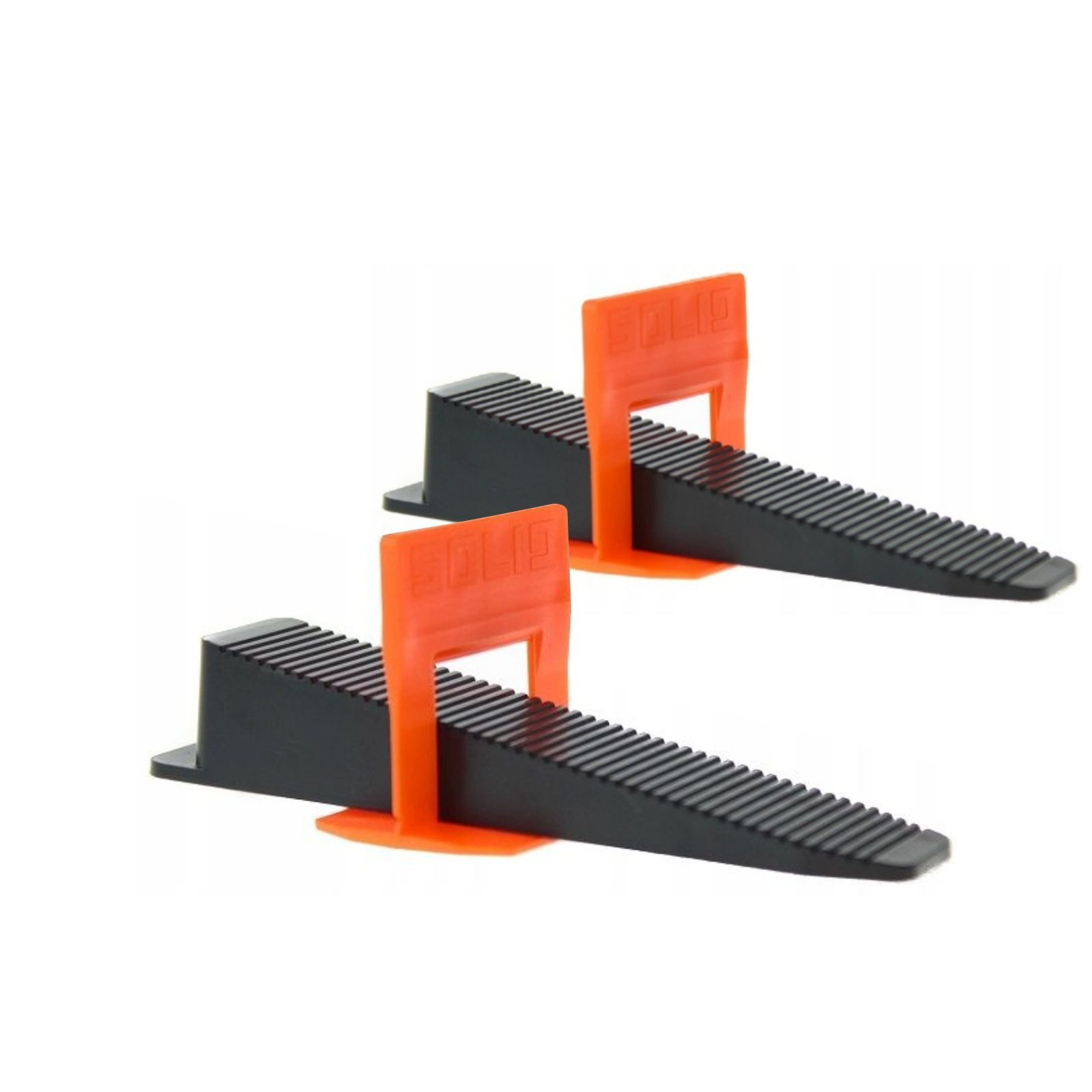 Verlegeset 1 Set (50+100 Stück) Keile und Zuglaschen SOLID (FB=1 mm), orang günstig online kaufen