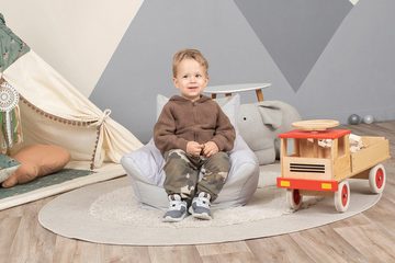 Knorrtoys® Sitzsack Dino, grey, für Kinder