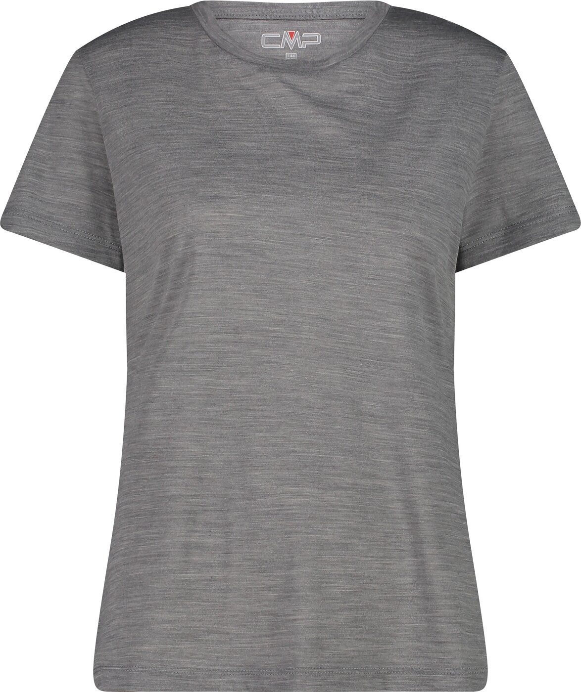 CMP T-Shirt WOMAN T-SHIRT GREY MEL-NERO