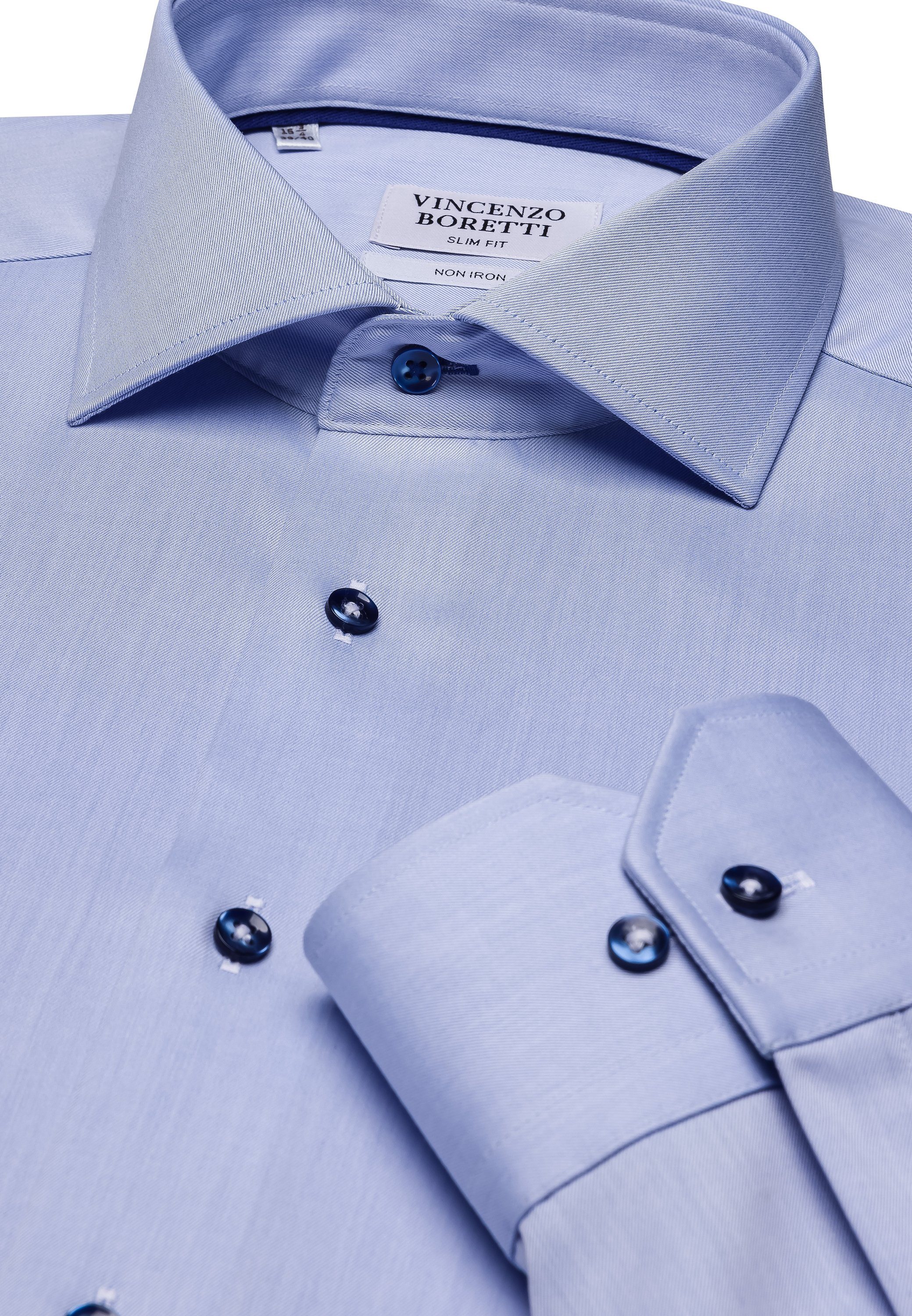 Vincenzo Boretti Businesshemd tailliert bügelfrei günstig online kaufen