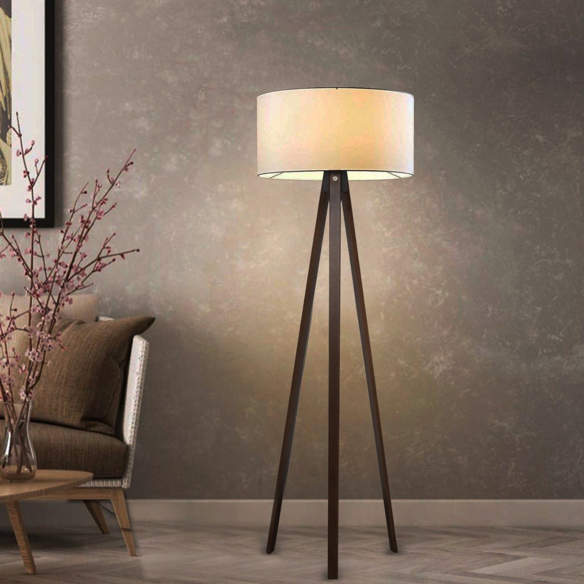 lux.pro Stehlampe, ohne Leuchtmittel, »Newport« Stehleuchte günstig online kaufen