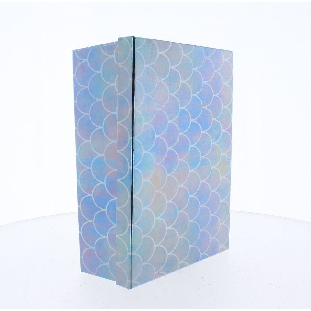 MICA Geschenkbox Geschenkbox - Holographisch - Gr. S - ca. 21 x 14 x 6 cm