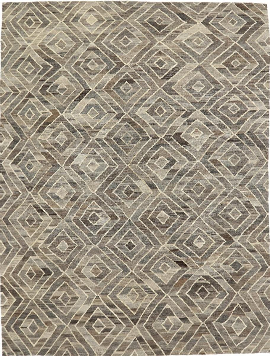 Orientteppich Kelim Berber Design 262x342 Handgewebter Moderner Orientteppich, Nain Trading, rechteckig, Höhe: 3 mm